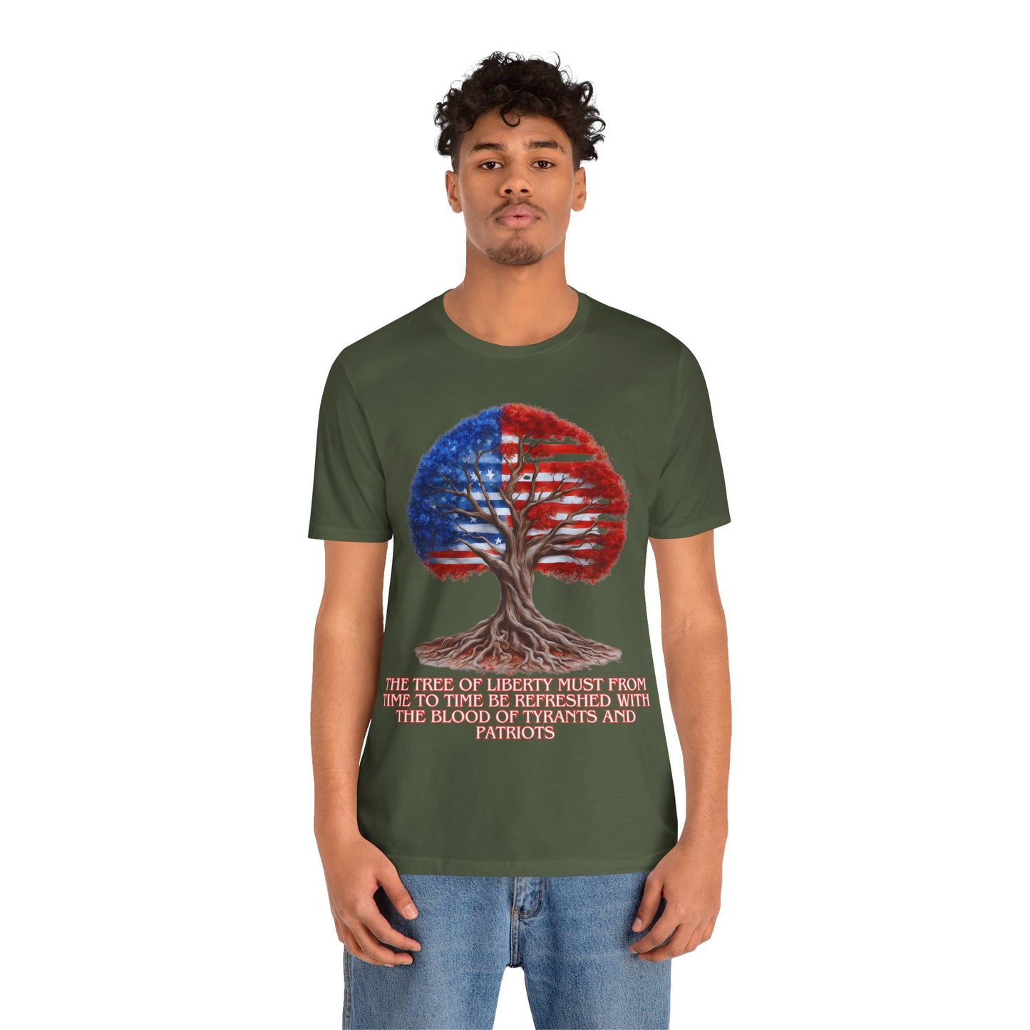 "Tree of Liberty T-Shirt | Patriotic Faith Apparel by The Holy Fight"