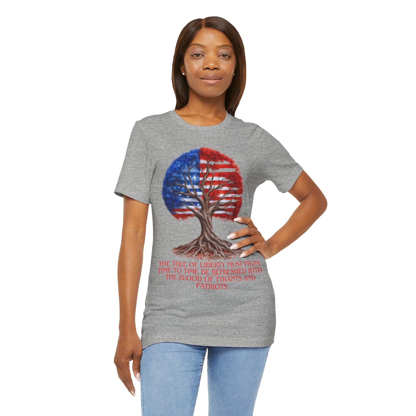 "Tree of Liberty T-Shirt | Patriotic Faith Apparel by The Holy Fight"