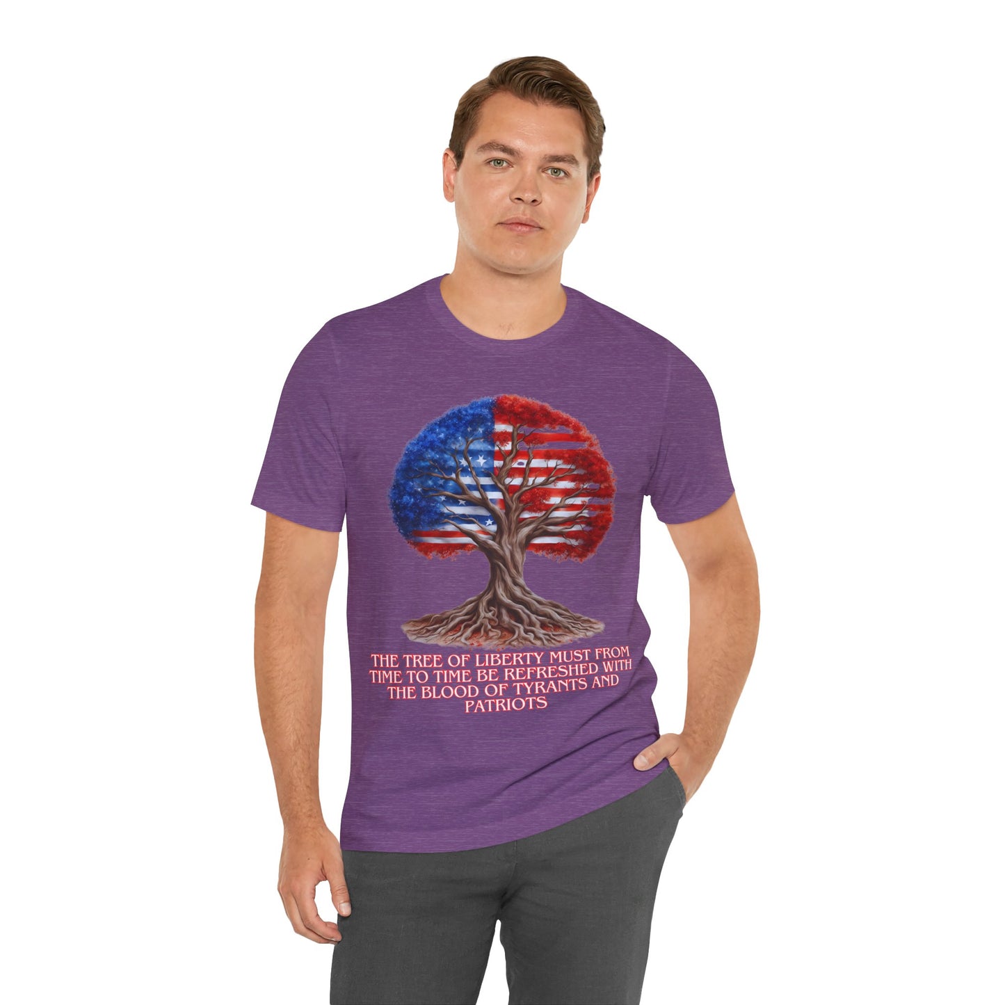 "Tree of Liberty T-Shirt | Patriotic Faith Apparel by The Holy Fight"