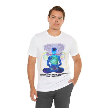 "Video Games & The Mind T-Shirt | Spiritual Awareness Apparel by The Holy Fight"