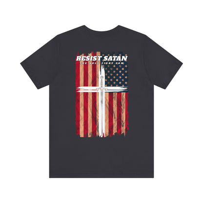 "Here There Be Dragons T-Shirt | Revelation 12:9 Christian Apparel by The Holy Fight"