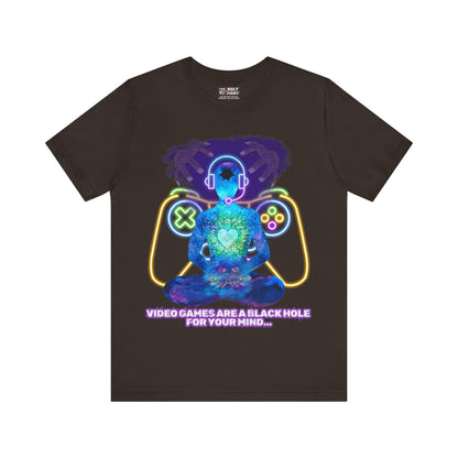 "Video Games & The Mind T-Shirt | Spiritual Awareness Apparel by The Holy Fight"