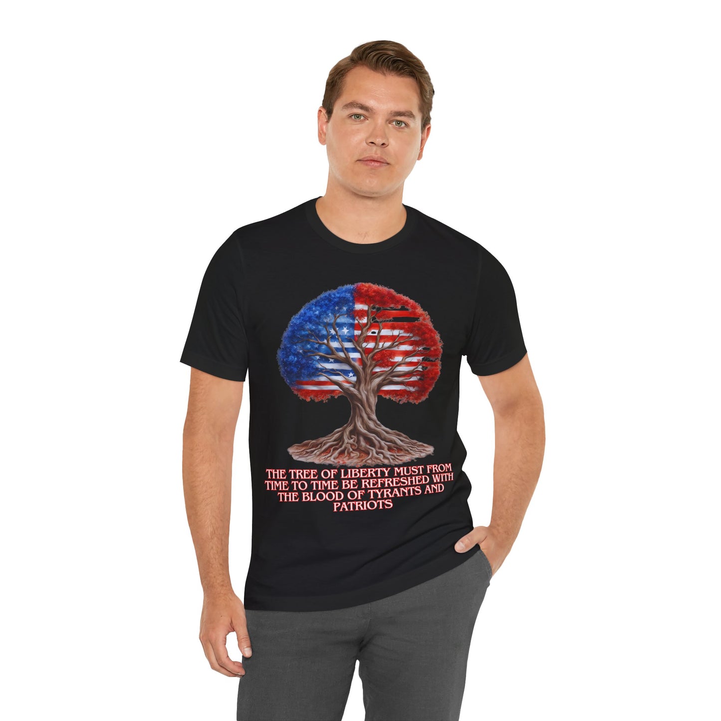 "Tree of Liberty T-Shirt | Patriotic Faith Apparel by The Holy Fight"