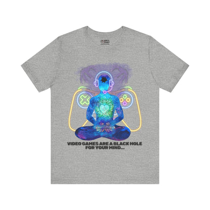 "Video Games & The Mind T-Shirt | Spiritual Awareness Apparel by The Holy Fight"