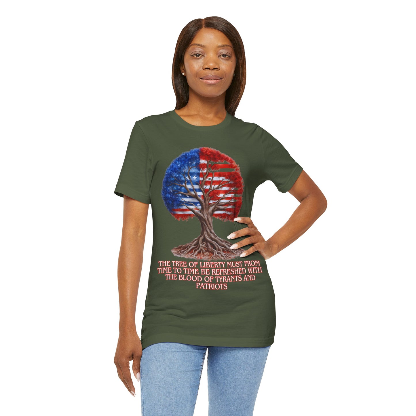 "Tree of Liberty T-Shirt | Patriotic Faith Apparel by The Holy Fight"