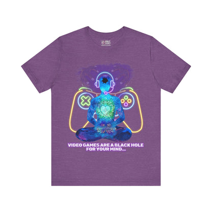 "Video Games & The Mind T-Shirt | Spiritual Awareness Apparel by The Holy Fight"