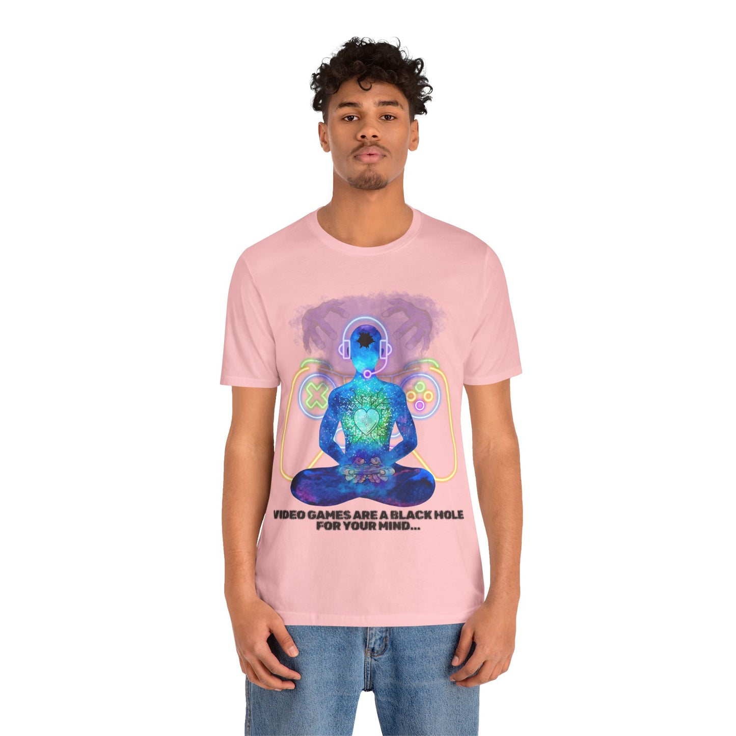 "Video Games & The Mind T-Shirt | Spiritual Awareness Apparel by The Holy Fight"