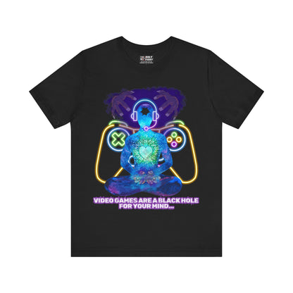 "Video Games & The Mind T-Shirt | Spiritual Awareness Apparel by The Holy Fight"