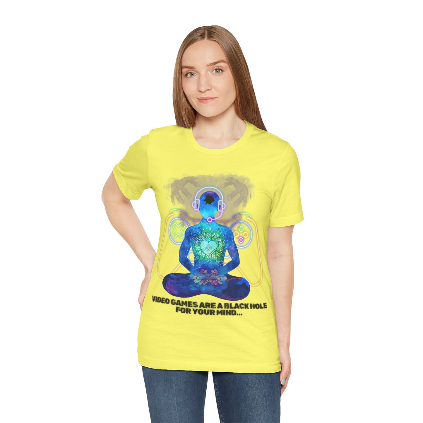 "Video Games & The Mind T-Shirt | Spiritual Awareness Apparel by The Holy Fight"