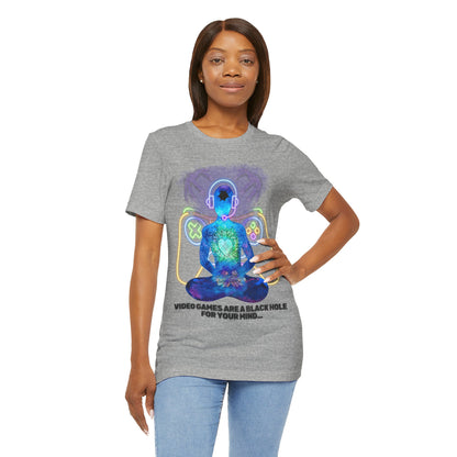 "Video Games & The Mind T-Shirt | Spiritual Awareness Apparel by The Holy Fight"