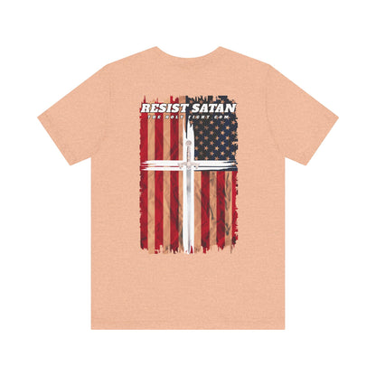 "Wake Up America T-Shirt | Christian Patriotism & Spiritual Alertness by The Holy Fight"