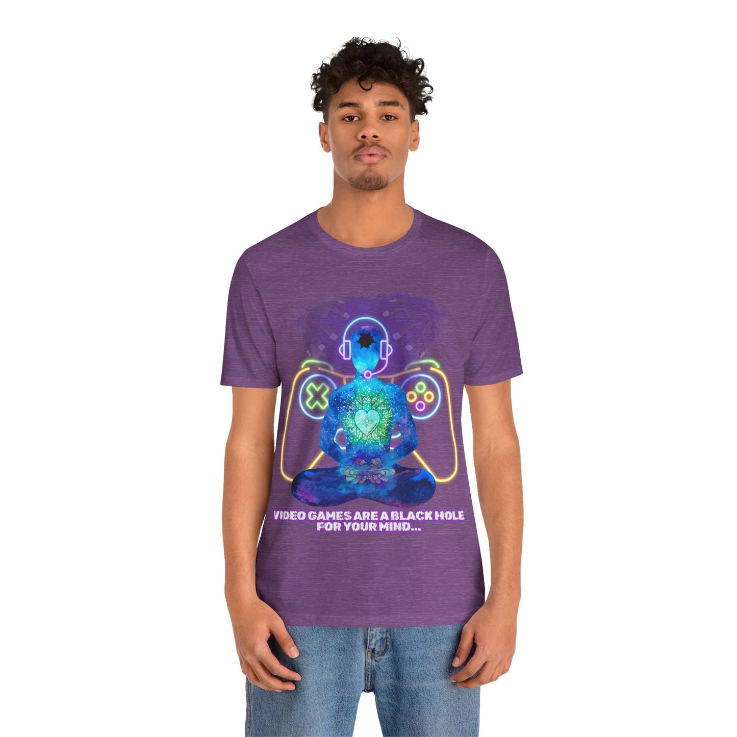 "Video Games & The Mind T-Shirt | Spiritual Awareness Apparel by The Holy Fight"